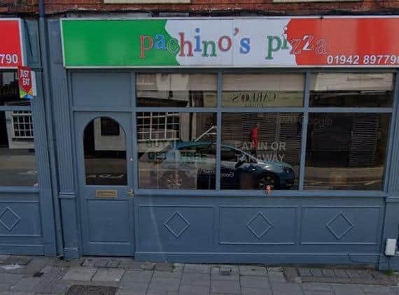 Pachinos Pizza was given one star