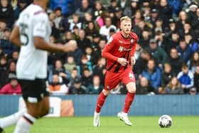 Liam Morrison made an impressive debut for Latics at Derby
