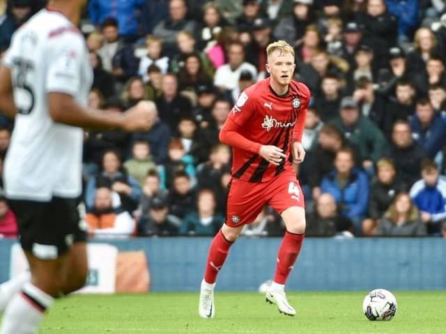 Liam Morrison made an impressive debut for Latics at Derby