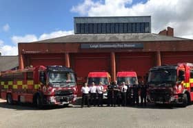 Leigh fire station are involved in the project