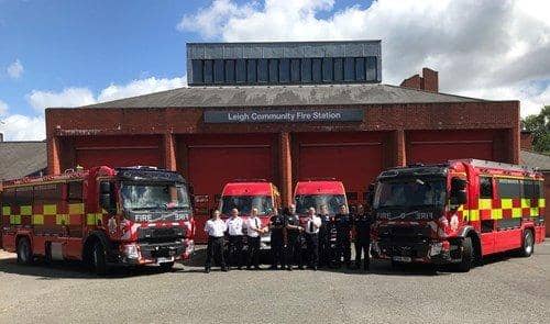 Leigh fire station are involved in the project