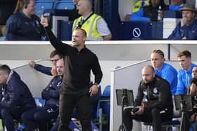 Shaun Maloney makes his point during the recent draw at Stockport