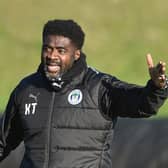 Kolo Toure takes training at Christopher Park