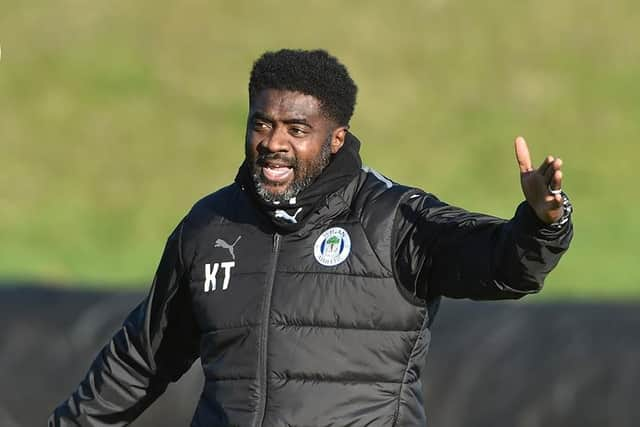 Kolo Toure takes training at Christopher Park