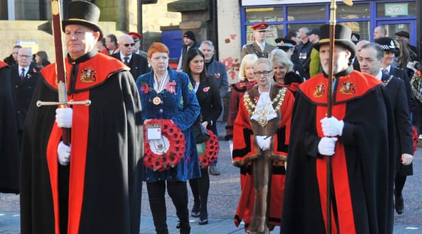 Flashback to last year's Wigan Remembrance Sunday parade