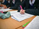 Department for Education figures show 26.2 per cent of disadvantaged children in Wigan achieved grade five or above in GCSE English and maths in 2021-22, compared to 54.1 per cent for all other children