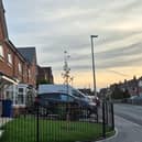 People already living in the houses we have followed being built over the last few months in Marsh Green.