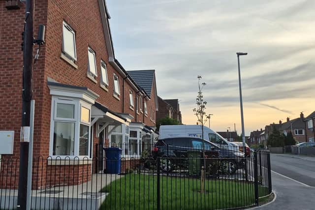 People already living in the houses we have followed being built over the last few months in Marsh Green.