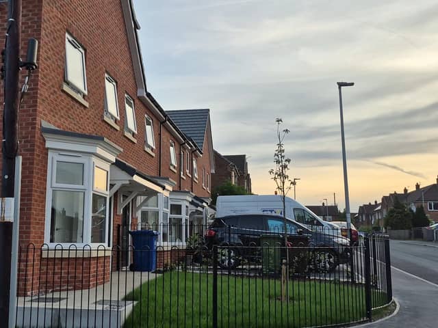People already living in the houses we have followed being built over the last few months in Marsh Green.
