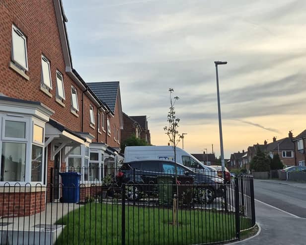 People already living in the houses we have followed being built over the last few months in Marsh Green.
