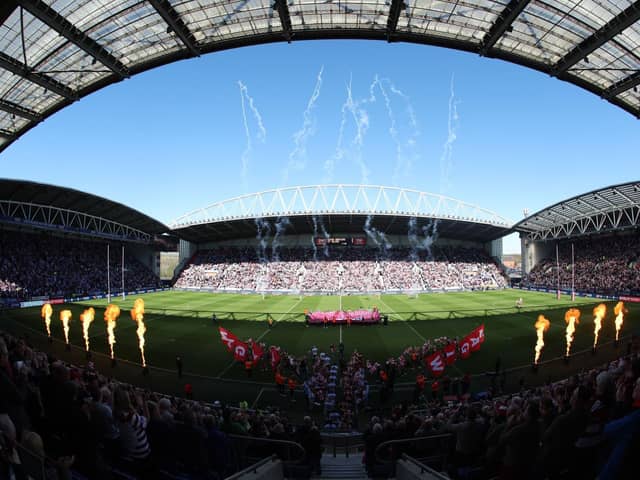 The DW Stadium welcomed a big crowd for the Good Friday Derby