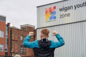 Wigan Youth Zone is visited by over 5,000 local young people each year.