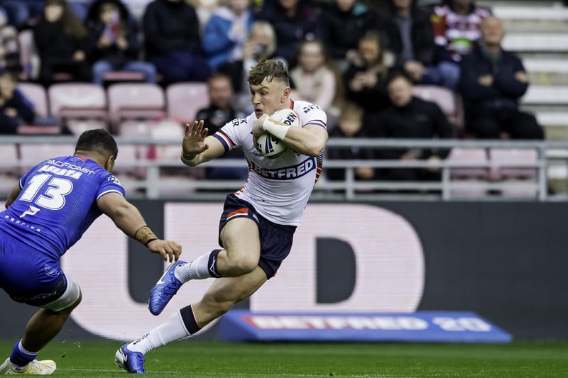 The Leeds Rhinos centre impressed in the opening Test, with an assist for captain Williams