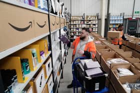 Amazon collaborating with customers and household brands to donate hygiene products to families in need via The Multibank charity.