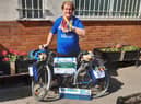 Tony O'Dwyer with his bike Glodean