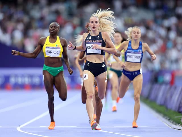 Keely Hodgkinson is into the Olympic 800m final