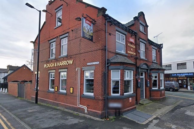 The Plough & Harrow on Gathurst Lane, Shevington, has a rating of 4.7 out of 5 from 38 Google reviews