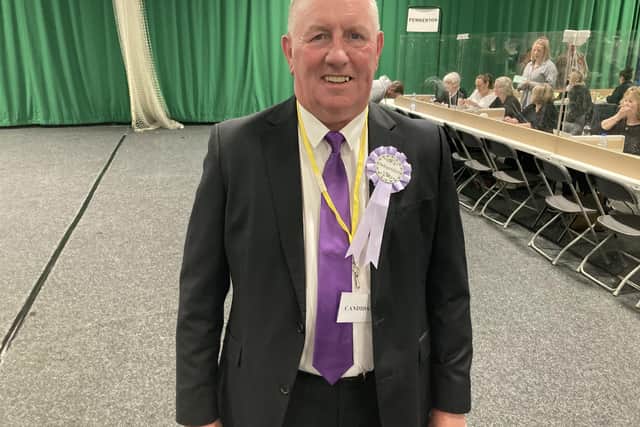 Independent Tony Whyte was elected in Ince