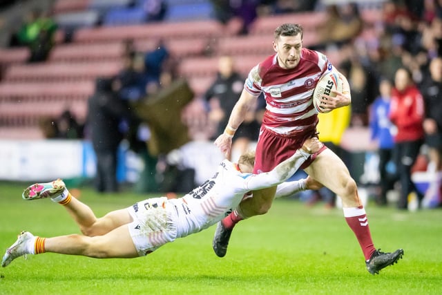 Jake Wardle was one of Wigan’s off-season recruits, with the centre joining the club from Huddersfield. 

The 24-year-old started his career with the Giants, making his debut for the club back in 2016. 

He made his England debut last season, while at the backend of last season he was loaned out to Warrington Wolves.