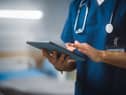 A stock picture of a doctor