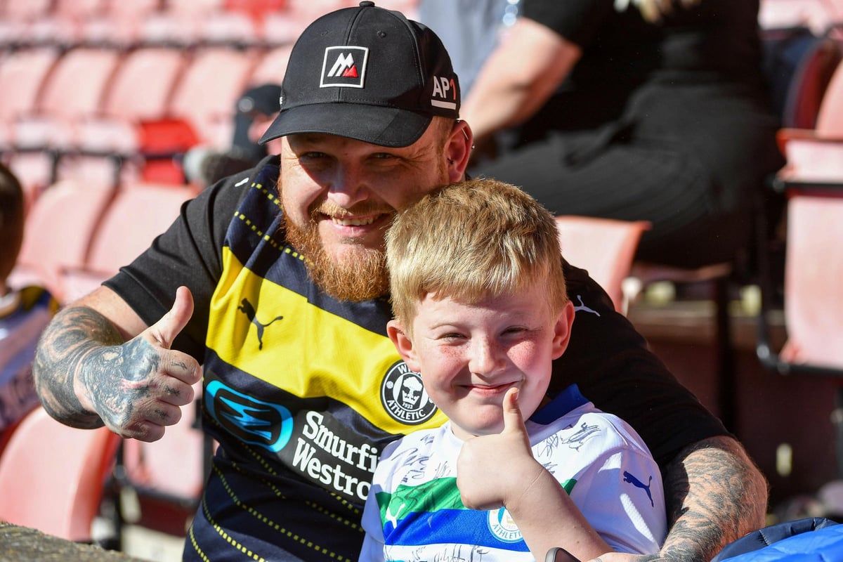 17 of the best fan pics as Wigan Athletic travel down to Leyton Orient