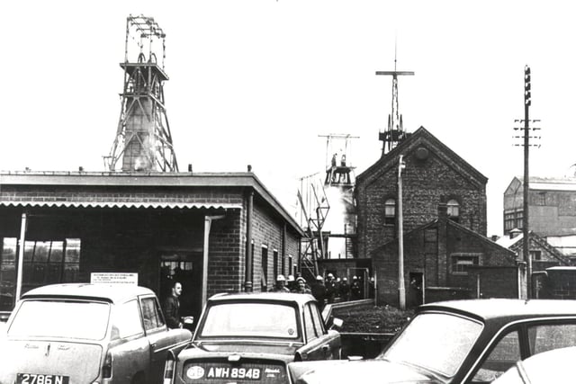 Bickershaw Colliery, Leigh.  Reproduced by kind permission of Len Hudson, Wigan Metro Archive Department, Leigh Town Hall.