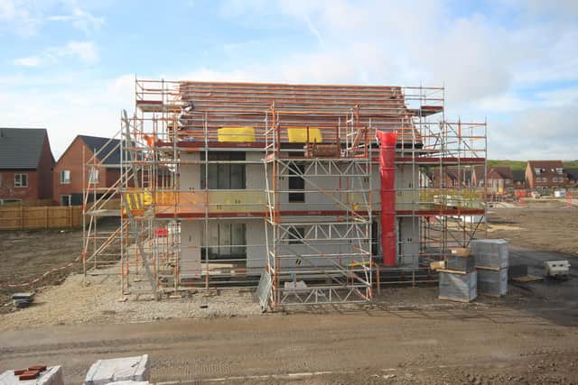 Northstone's ultrapanel net zero home under construction