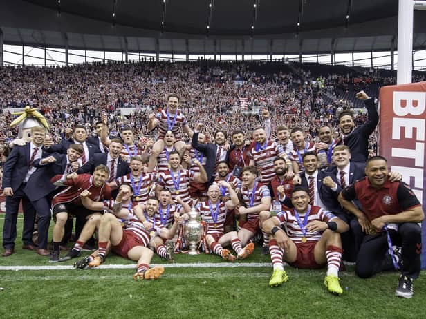 Wigan Warriors won the Challenge Cup in 2022