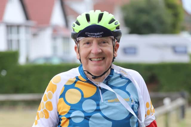 Cyclist Bill Hurst