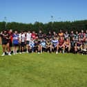 The Warriors players all sported the jerseys of their amateur clubs during training early this week as a huge 'thanks'