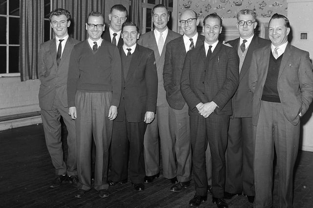 This picture was taken at the 1964 Christmas Party - can you spot any familiar faces?