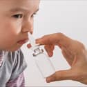 The flu nasal spray can be given to children in schools