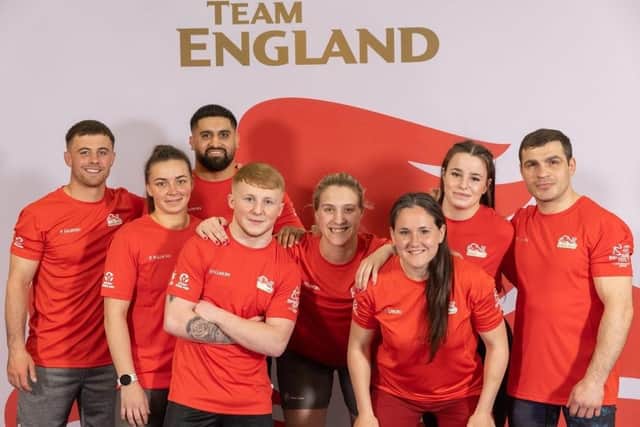 Eight of England's nine-strong wrestling squad for the Commonwealth Games
