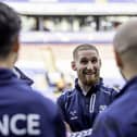 Sam Tomkins ahead of the 2021 World Cup match between England and France in Bolton