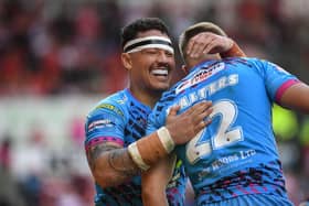Tyler Dupree was one of five Wigan try-scorers in the Challenge Cup semi-final win over Hull KR
