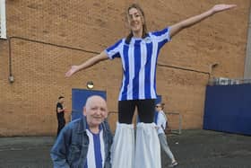 Stephen Gall was invited to a Wigan Athletic game as part of his sporting treat