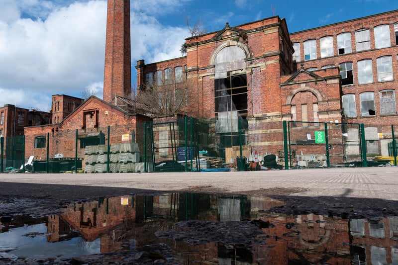 By far the biggest - and saddest - Wigan eyesore has for decades been Eckersley Mills at Wigan Pier. This Victorian hub of the cotton industry has not just stood neglected, but parts have actually crumbled so much that they have had to be demolished. But finally some people with big money and big ideas have moved onto the 17-acre site and are setting about transforming it - further council green lights permitting - into a complex full of offices, hospitality outlets, shops and accommodation