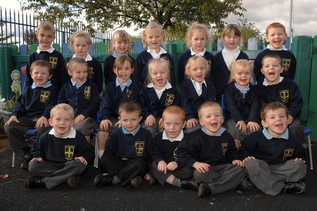 St Peter's CE Primary, Hindley, Miss Rogers's class.