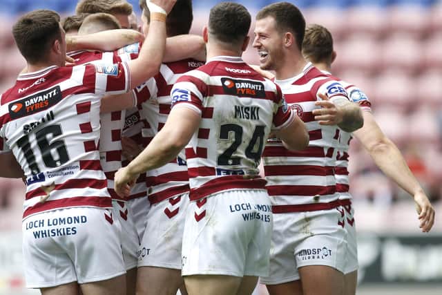 Wigan Warriors beat Wakefield Trinity last time out
