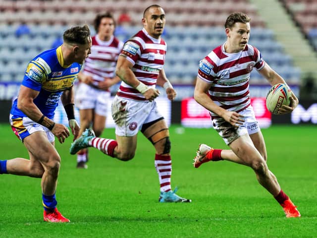Wigan Warriors will face Leeds Rhinos in the play-off semi-final