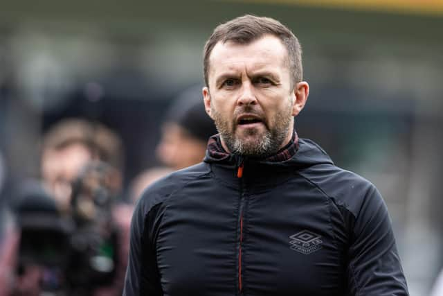 Luton Town's manager Nathan Jones