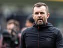 Luton Town's manager Nathan Jones