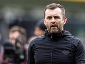 Luton Town's manager Nathan Jones
