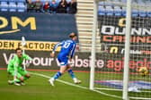 Thelo Aasgaard wheels away after putting Latics 2-1 ahead