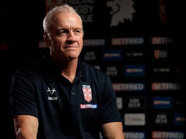 England coach Brian McDermott. 