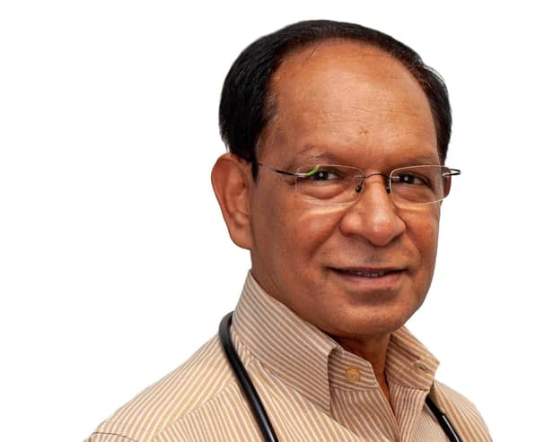 Prof Sanjay Arya, medical director and consultant cardiologist at Wrightington, Wigan and Leigh Teaching Hospitals NHS Foundation Trust