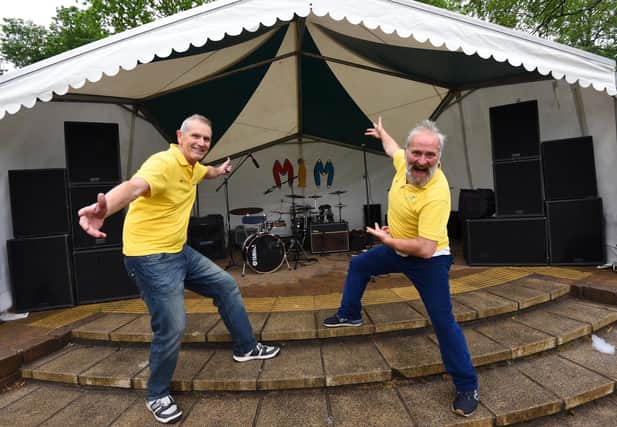 Organisers and Music In Mind duo Ian Unsworth and Allan Hart present their first festival