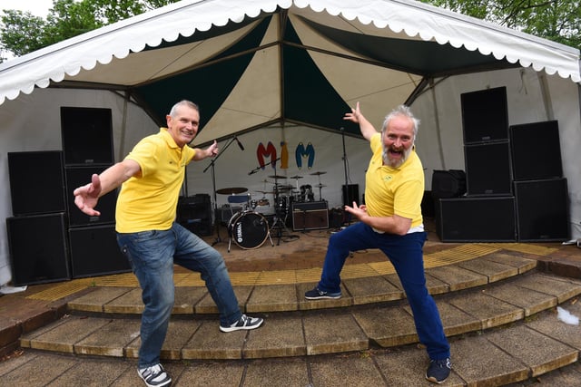 Organisers and Music In Mind duo Ian Unsworth and Allan Hart present their first festival
