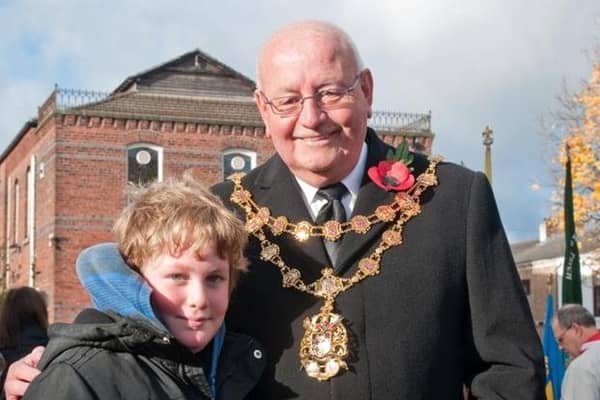 Coun Bill Rotherham when he was deputy mayor
