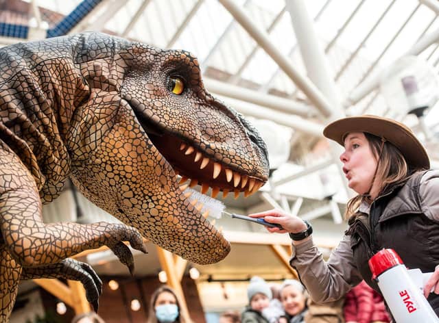 Rex the T-Rex is coming to Wigan this summer